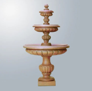 Giannini Garden Parigi Three Tier Outdoor Water Fountain